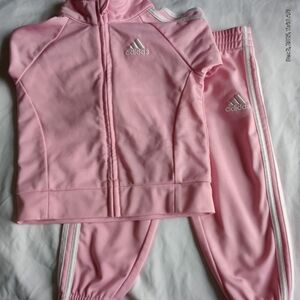 Baby Adidas Light Pink Track Set 9 Months